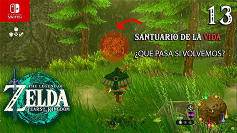 ZELDA TOTK SANTUARIO DE LA VIDA EXPLORANDO EL SUBSUELO DE LA MESETA