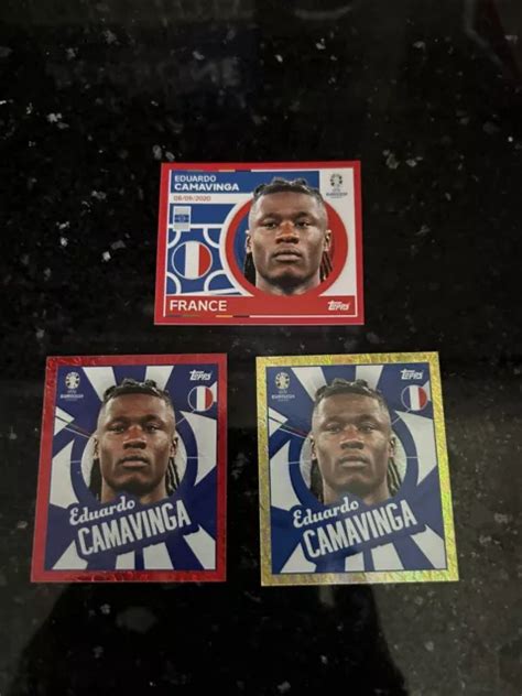 Topps Uefa Euro Germany Swiss Edition Eduardo Camavinga Francia