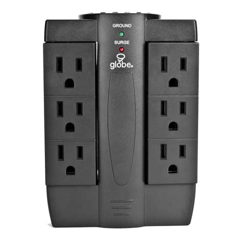 6-Outlet Wall Mount Surge Protector-YLCT-30 - The Home Depot