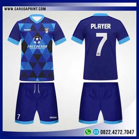 Desain Jersey Futsal 101 Neverblue Garuda Print Garuda Print