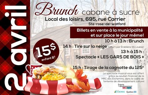 Brunch Cabane Sucre Etchemins En Direct