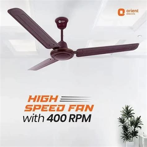 Blades Mm Orient Ceiling Fan Rpm At Rs Piece In