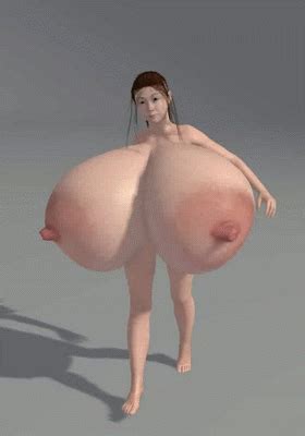 Thumbs Pro Big Breast Animation 5 Oversized Boobs Bounce Walking