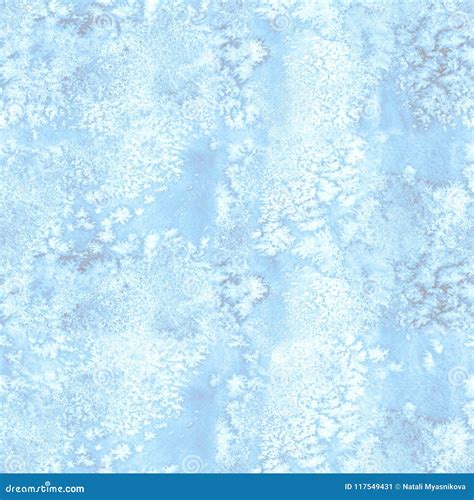 Blue Paint Watercolor Seamless Water Color Texture Pattern Stock Image