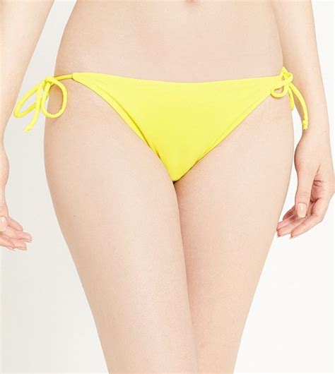 Buy Koton Side Tie Bikini Brief In Yellow Thstreet Qatar