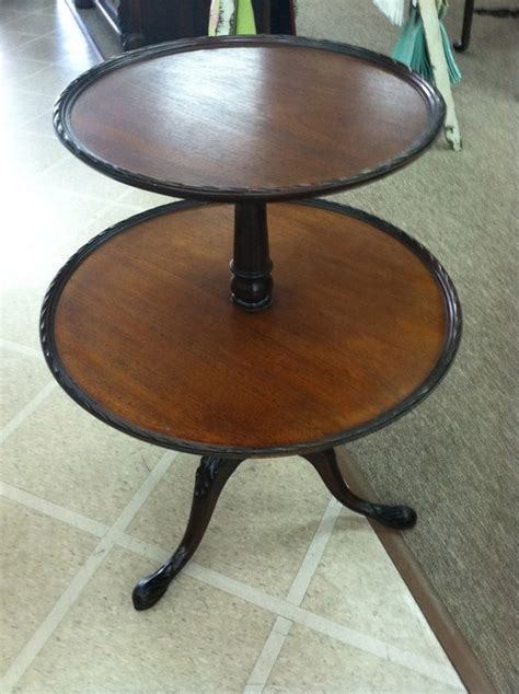 Large Round Vintage Coffee Table Ddc Sports