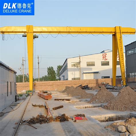 Mh Type Hoist Type 20 Ton 32 Ton Workshop Crane Traveling Single Girder