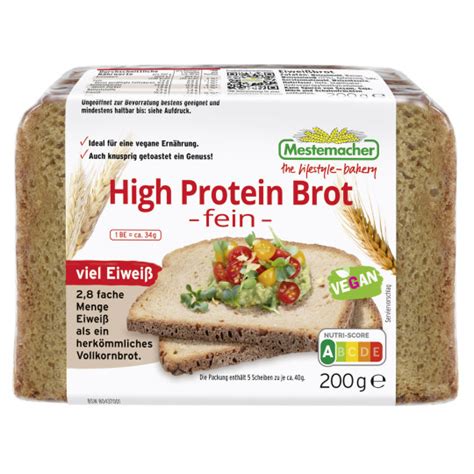 Edeka Mestemacher High Protein Brot Fein G