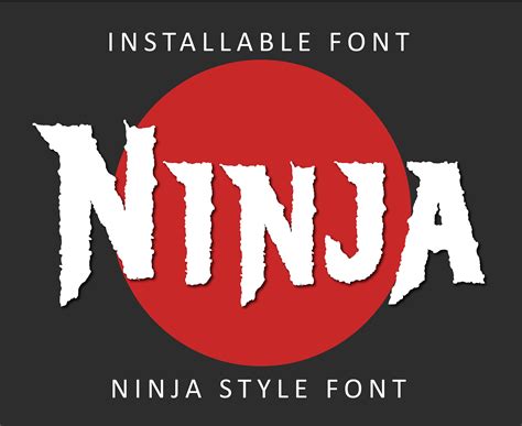 Ninja Font Ninja Ttf Ninja Font Svg Ninja Font Svg Ninja Font | Porn Sex Picture