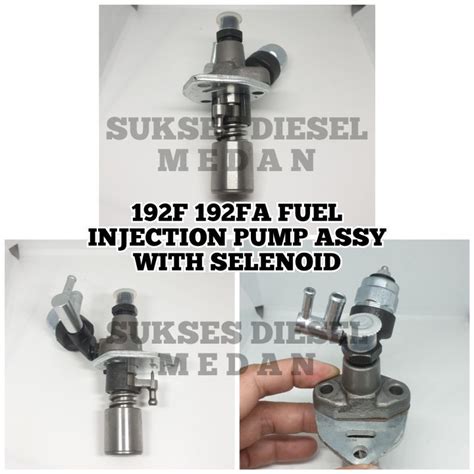 F Fa Fuel Injection Pump Selenoid Bos Pump Pompa Solar Injeksi