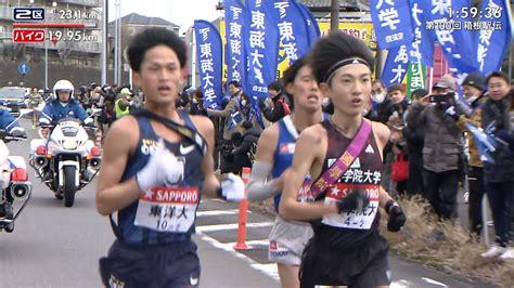 【10時頃2区】國學院大9人抜き｜箱根駅伝 番組公式サイト｜日本テレビ