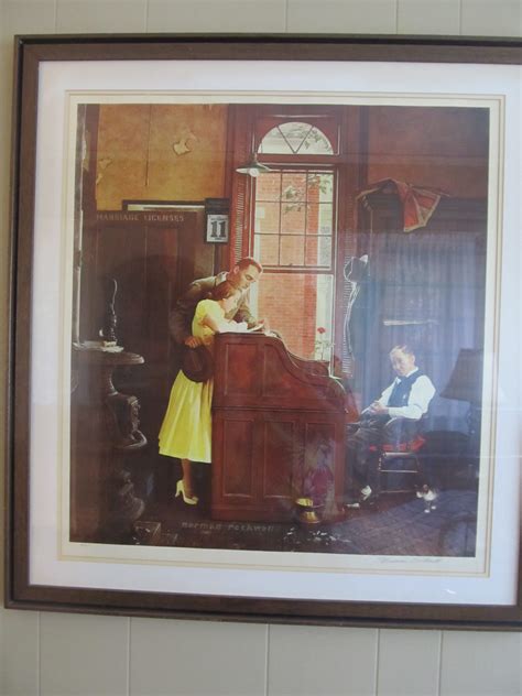 I Have 3 Norman Rockwell Lithographs All Framed And Signed In Pencil