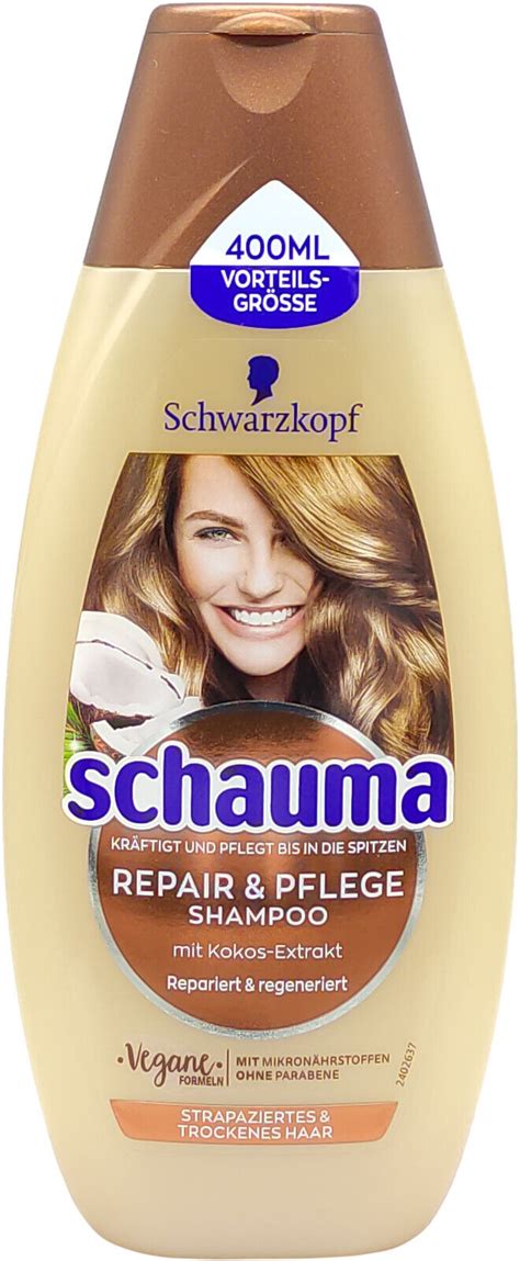 X Schauma Shampoo Repair Pflege Mit Kokos Ml Strapaziertes