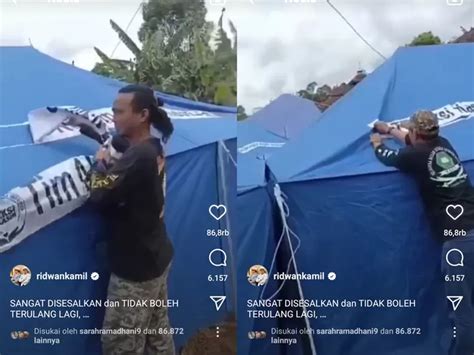 Aksi Copot Label Gereja Di Tenda Bantuan Gempa Cianjur Tuai Kecaman