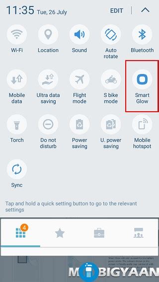 How To Use Smart Glow On Samsung Galaxy J