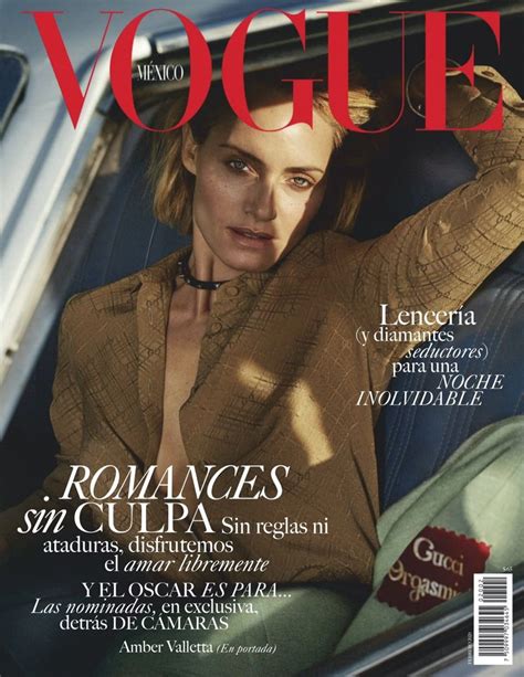 Amber Valletta Poses In Laid Back Looks For Vogue Mexico Amber