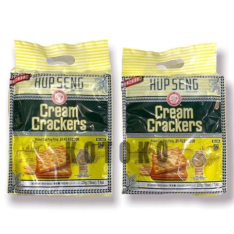 Jual Hup Seng Cream Crackers Gr Biskuit Hup Seng Asin Bungkusan