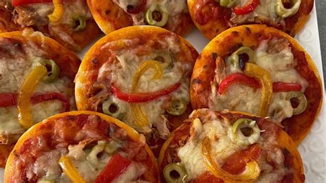 Minis Pizzas Faciles Faire Youtube