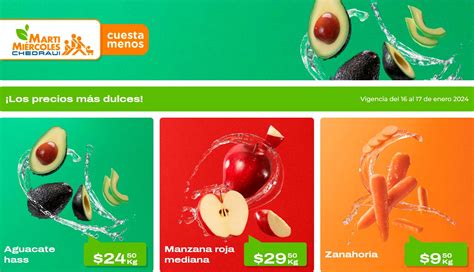 Ofertas Chedraui Frutas Y Verduras 16 Y 17 De Enero 2024