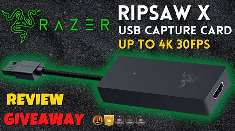 Razer Ripsaw X Usb Capture Card Review Youtube