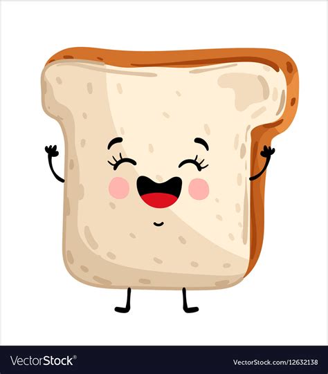 Toast Cartoon