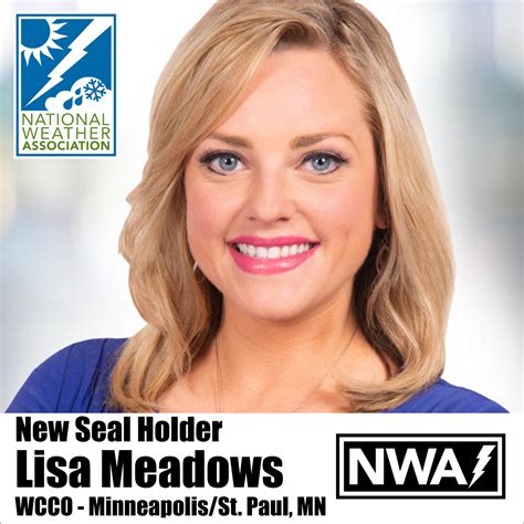 New Seal Holder: Lisa Meadows - National Weather Association