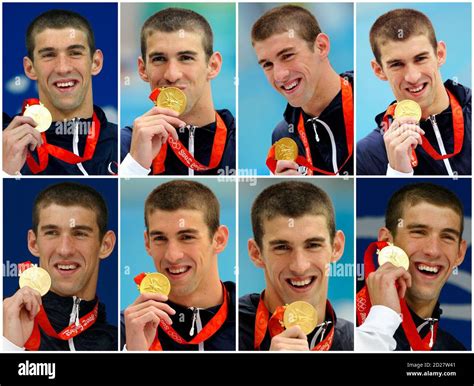 Michael phelps olympics medals Cut Out Stock Images & Pictures - Alamy