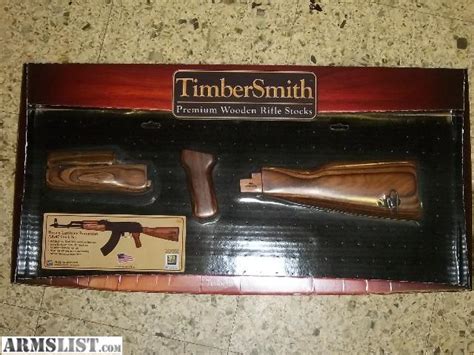 ARMSLIST For Sale Timbersmith AK 47 Wood Stock Set