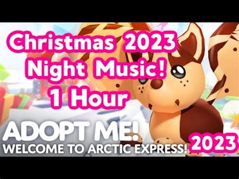 New Adopt Me Christmas Night Music 2023 1 Hour Loop ROBLOX YouTube