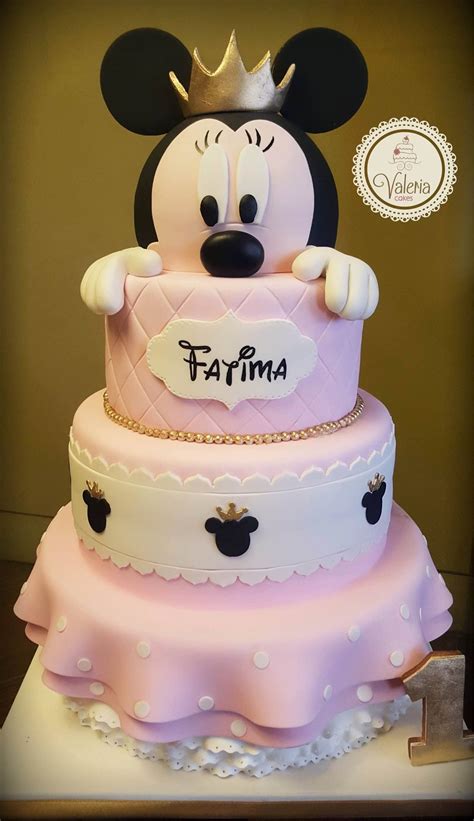 Minnie Princess Girl Cake Valeria Cakes Reposter A Creativa Tiffany