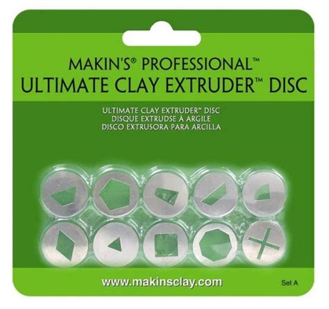 Makins Professional Ultimate Clay Extruder Disc Set A • 2wards