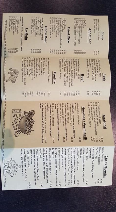 Menu at Golden Fry Chinese Restaurant, Rothesay