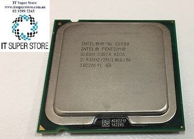 Intel Pentium E6500 2 93GHz CPU SLGUH EBay