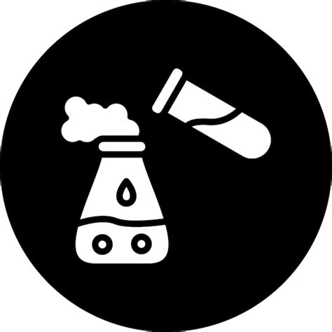 Premium Vector Chemical Reaction Icon Style