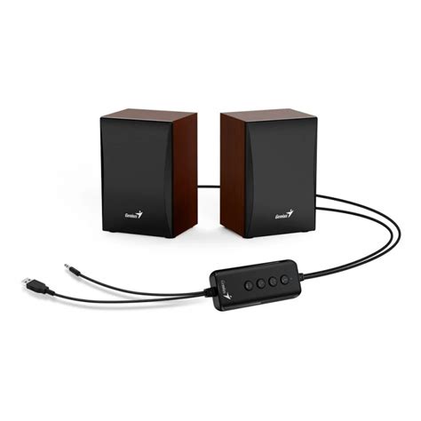 Oferta Parlantes Genius Sp Hf 380bt Wood Al Mejor Precio