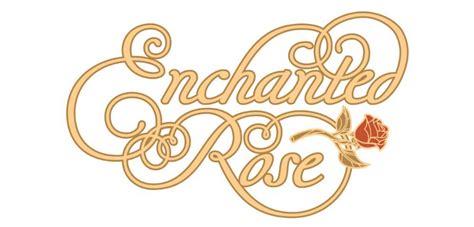 Menu For Beauty And The Beast Inspired Enchanted Rose Lounge Released