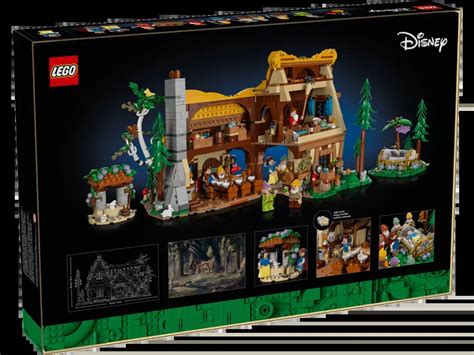 LEGO Announces 43242 Snow White and The Seven Dwarfs Cottage