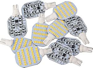 Amazon Co Jp GRB Super Bright T10 921 922 912 LED Bulbs Soft White