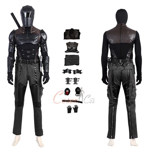 Snake Eyes Costume G.I.Joe: Retaliation Cosplay Full Set