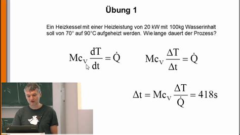 Thermodynamik 10 Übungen zu isochoren Zustandsänderungen YouTube