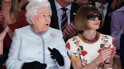 Anna Wintour Actually Broke Royal Protocol When She Met The Queen Hello