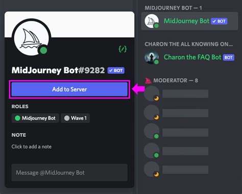 How To Add Midjourney To Discord Robots Net