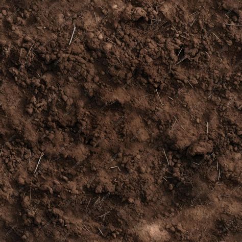 seamless soil texture premium ai generated image