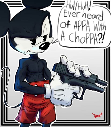 Mickey With The Blicky By Rjjunoir On Deviantart