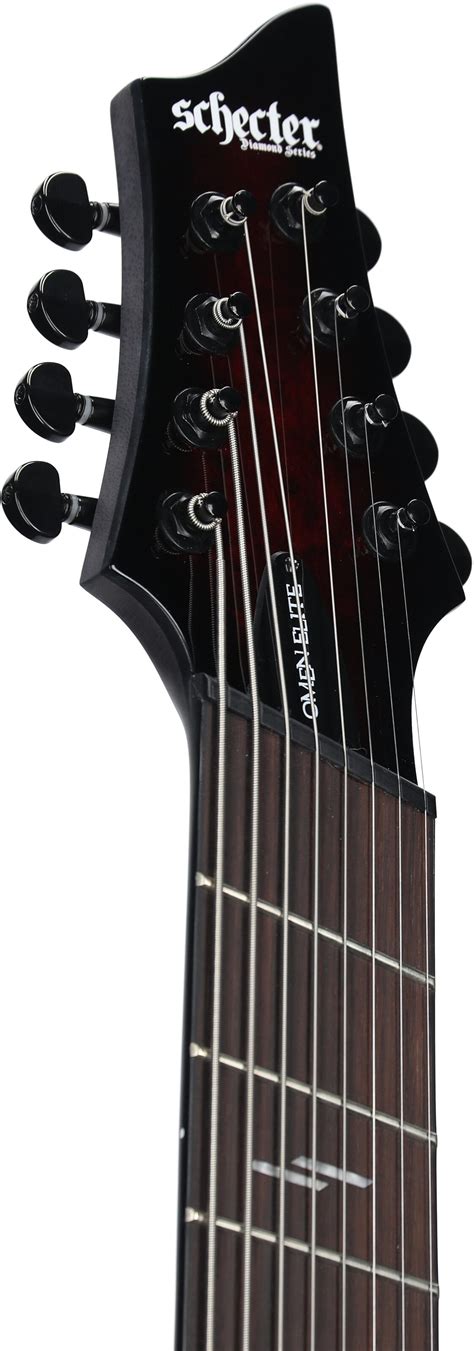 Schecter Omen Elite-8 Multiscale Electric Guitar, 8-String