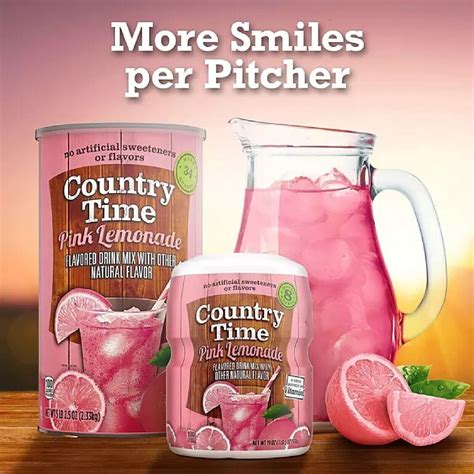 Country Time Pink Lemonade Powder Mix Juice Kg Carlo Pacific