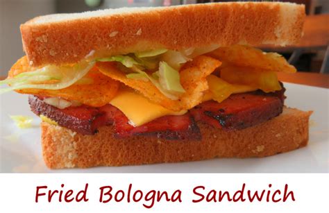 Fried Bologna Sandwich Recipe Bologna Sandwich Fried Bologna