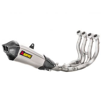 Línea completa Akrapovic Racing Inox Titane Carbone Yamaha MT 10 2016