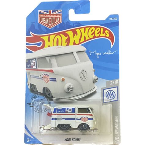 Hot Wheels Kool Kombi Magnus Walker Branca Shopee Brasil