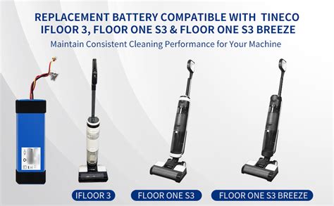 Amazon Ah Battery Replacement Compatible With Tineco Ifloor